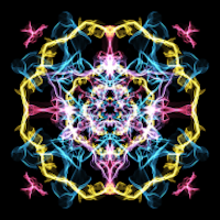 Colorful symetrical image